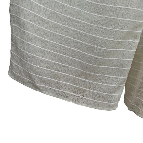 Acler Ruffled Off Shoulder Jumpsuit Size 2 Mint Green Pockets Cropped Wide Leg - Picture 7 of 14